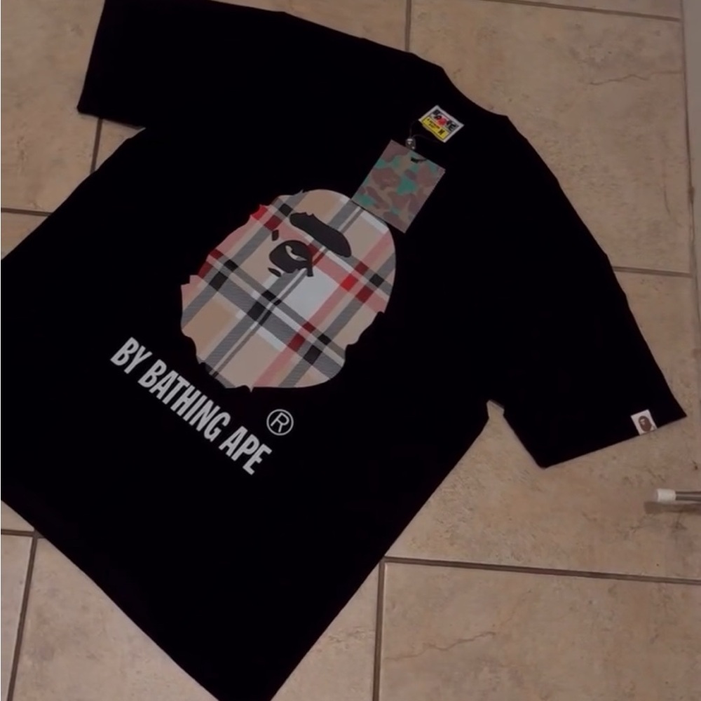 Bape Burberry Bape Tee